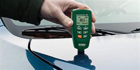 car paint testing gauge|painting thickness standard.